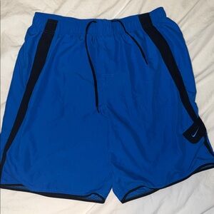 Blue Nike Men's lined bathing suit size XXL
